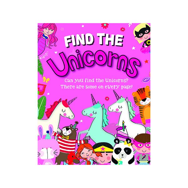 Find the Unicorns Book Pack of 12 image