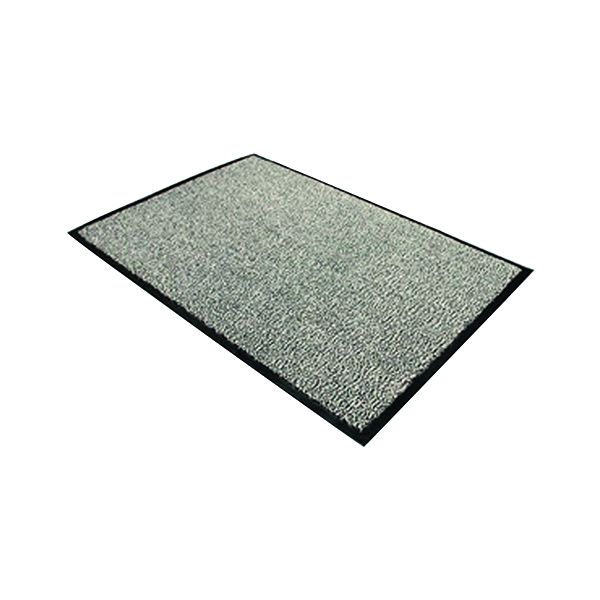 Floortex Dust Mat 1200X1800 Blk/Wht image