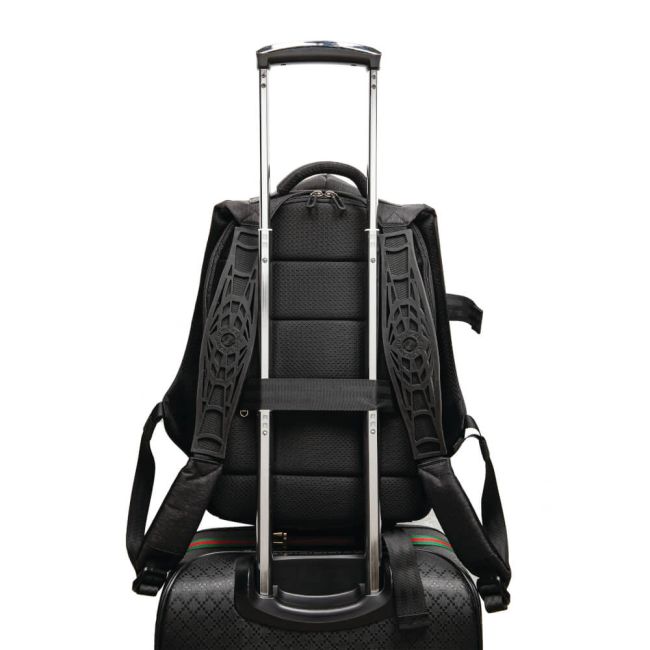 i-Stay 15.6 Inch Laptop/Tablet Expandable Backpack USB Grey is0211 image 4