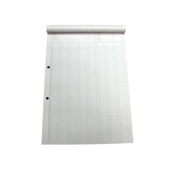 5 Star Office Analysis Pad 8 Cash Column 80 Sheets A4 image 2