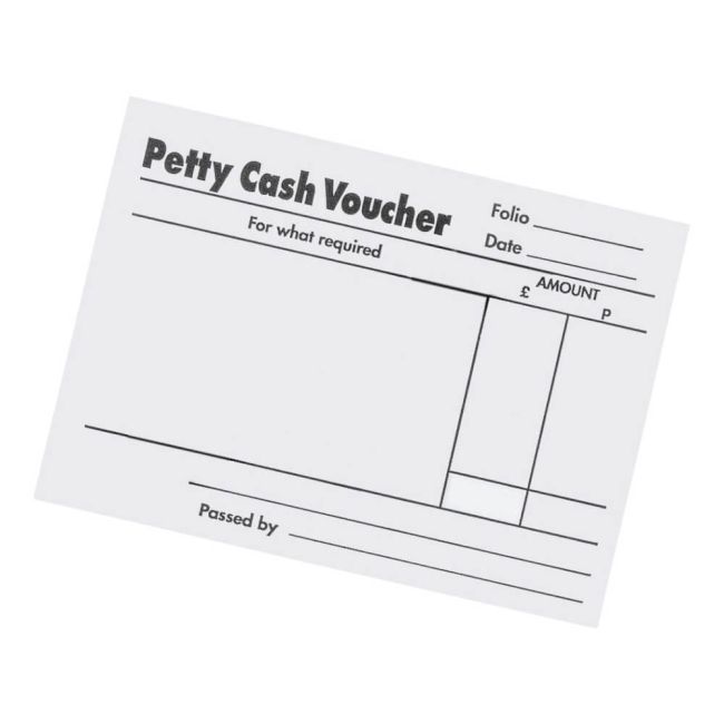 5 Star Office Petty Cash Pad 80 Sheets 88x138mm (Pack of 5) image 1