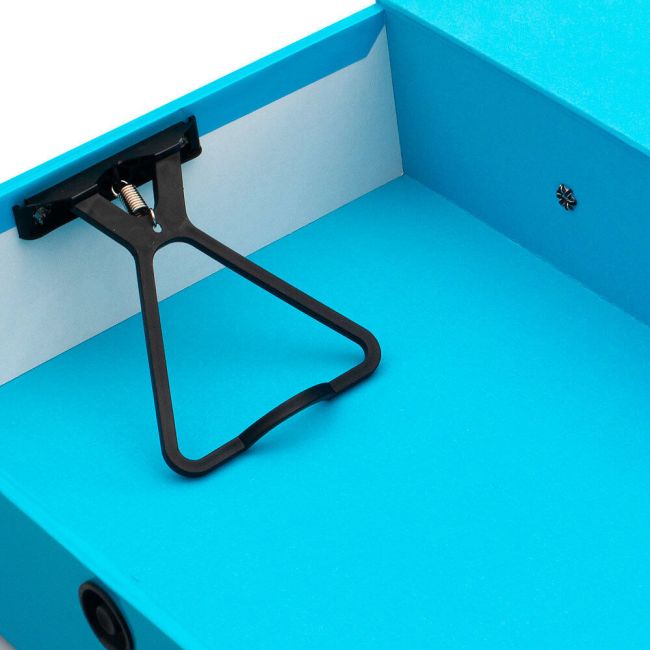 5 Star Office Box File Foolscap Blue (Pack of 5) image 3