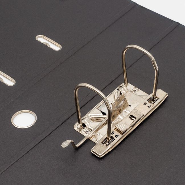 5 Star Office Lever Arch File Foolscap Black (Pack of 10) image 2