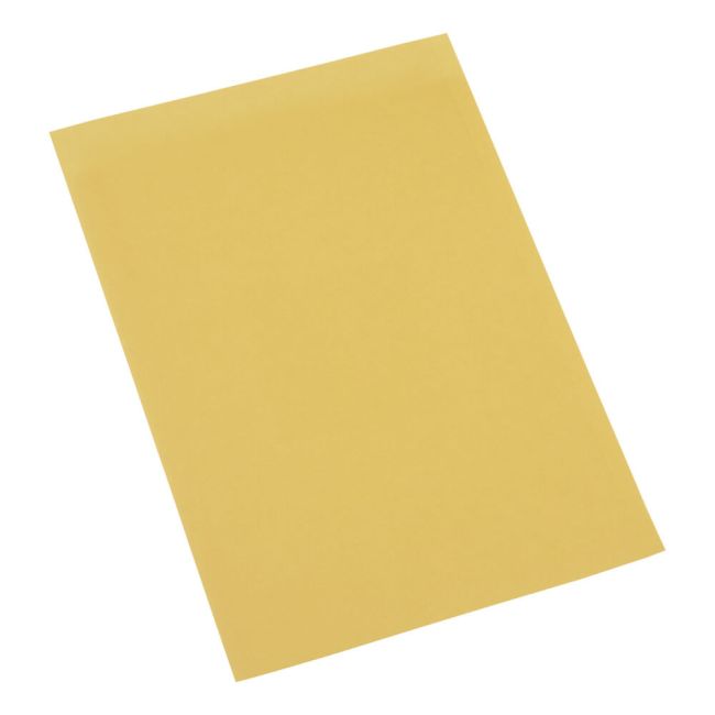 5 Star Office Square Cut Folder Recycled 180gsm Foolscap Yellow (Pack of 100) image 1