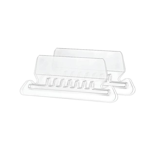 5 Star Office Plastic Tabs for Suspension File Clear (Pack of 50) image 2