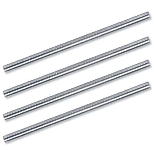 5 Star Office Risers for Letter Tray Chrome Plated 115mm (Pack of 4) image 2