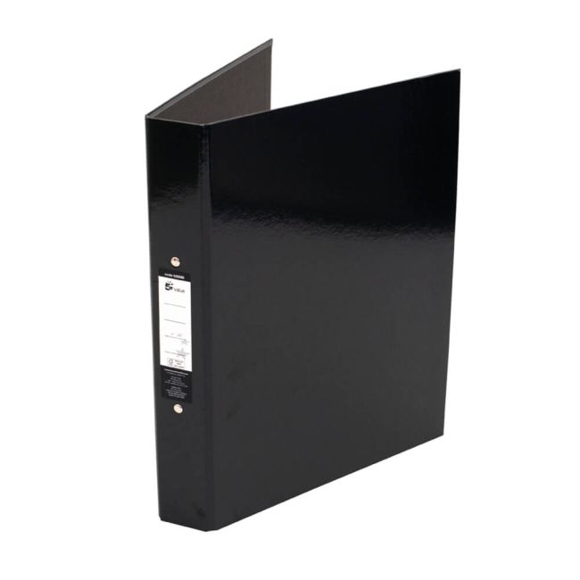 5 Star Ring Binder POB 25mm Black (Pack of 10) image 1