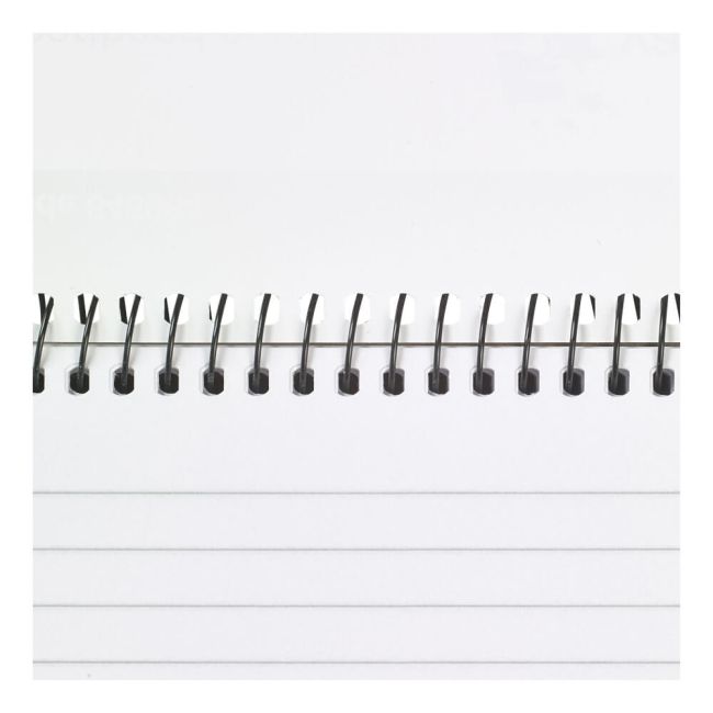 5 Star Shorthand Pad Wirebound 60gsm Ruled 300pp 127x200mm Black/White (Pack of 5) image 3
