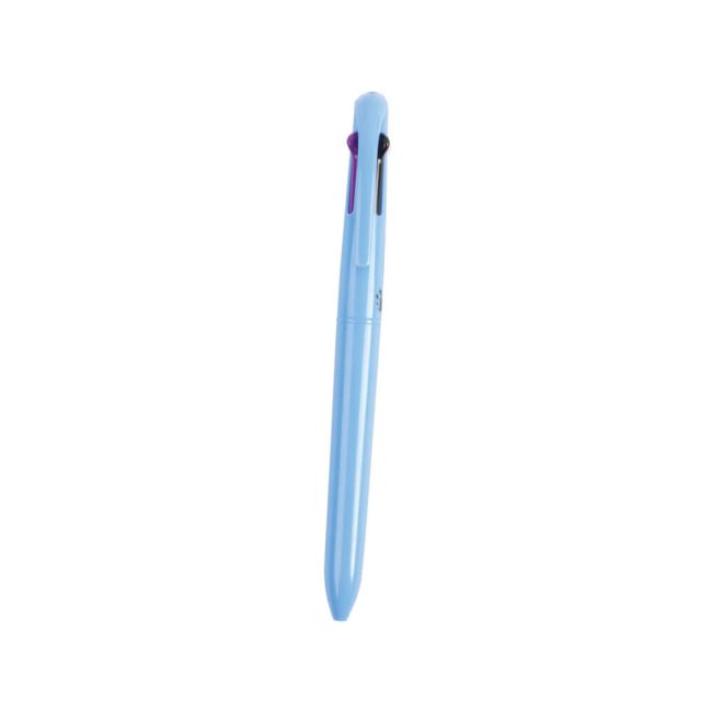 5 Star 4 Colour Peer Marking Ballpoint Pen Blue Barrel Black/Purple/Green/Pink (Pack of 12) FS667984 image 2