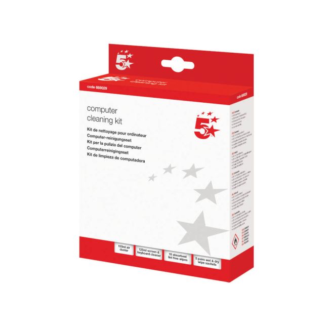 5 Star Computer Cleaning Kit FS668029 image 1