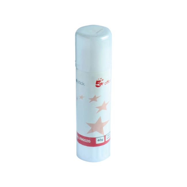 5 Star Glue Stick Solid Large 40g (Pack of 15) FS668929 image 1