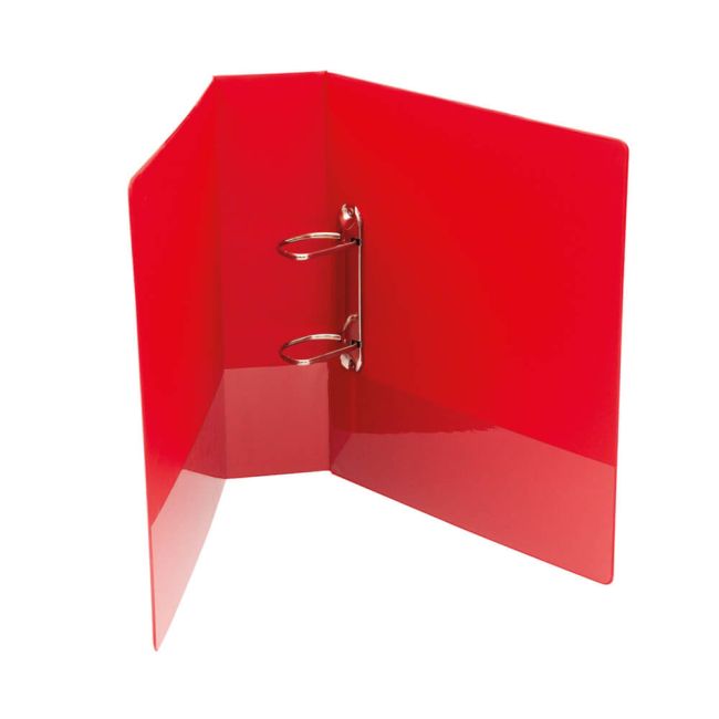 5 Star Office A4 Presentation Lever Arch File Polypropylene 58mm Red image 2