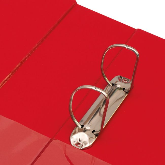 5 Star Office A4 Presentation Lever Arch File Polypropylene 58mm Red image 3