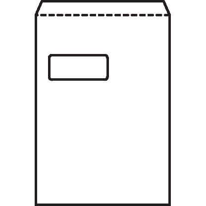 5 Star Office Envelopes Pocket Peel/Seal Window 100gsm C4 324x229mm White (Pack of 250) image 2