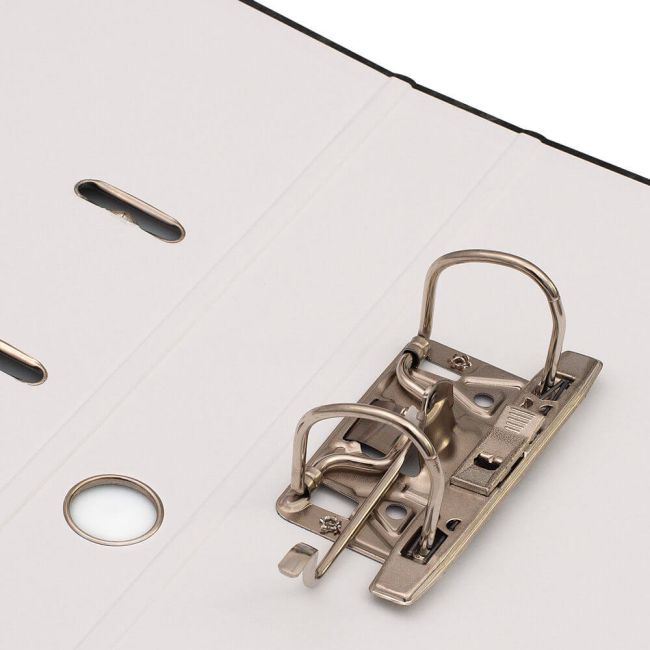 5 Star Office Mini Lever Arch File Foolscap 50mm Cloud (Pack of 10) image 3