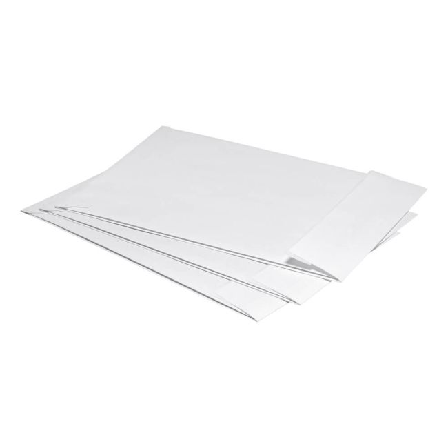 5 Star Office Envelopes C4 Gusset 25mm Peel and Seal 120gsm White (Pack of 125) image 1