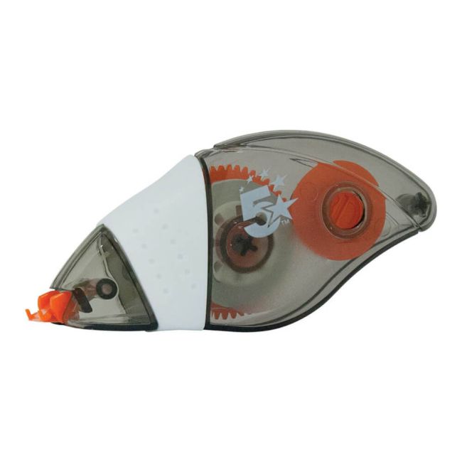 5 Star Office Correction Tape Roller Disposable 4.2mmx8.5m (Pack of 12) image 1