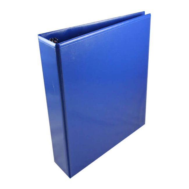 5 Star Office A4 Presentation Ring Binder Polypropylene 65mm 4D-Ring Blue (Pack of 10) image 1