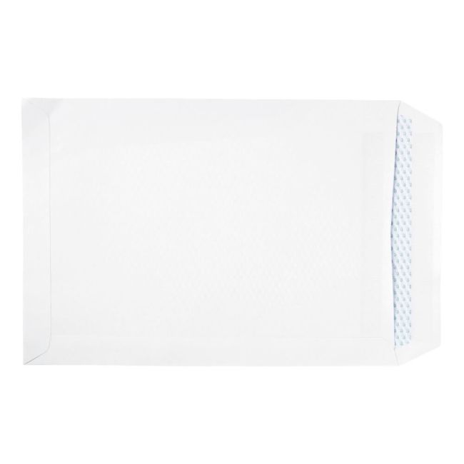 5 Star Envelopes Recycled Pocket Self Seal 100gsm C4 324x229mm White (Pack of 250) image 1