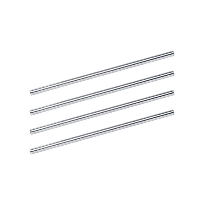 5 Star Office Risers for Letter Tray Chrome Plated 152mm (Pack of 4) image 1