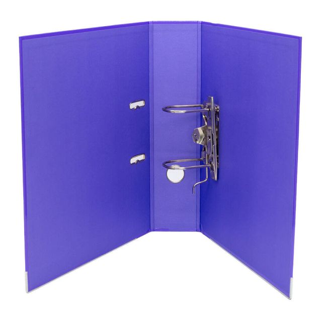 5 Star Office Lever Arch File A4 Purple (Pack of 10) image 2