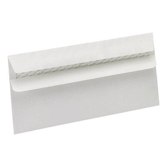 5 Star Envelopes Wallet Recycled Self Seal 90gsm DL 220x110mm White (Pack of 500) image 1