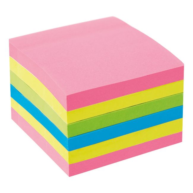 5 Star Sticky Notes Extra Sticky Neon (Pack of 6) 940570 image 1