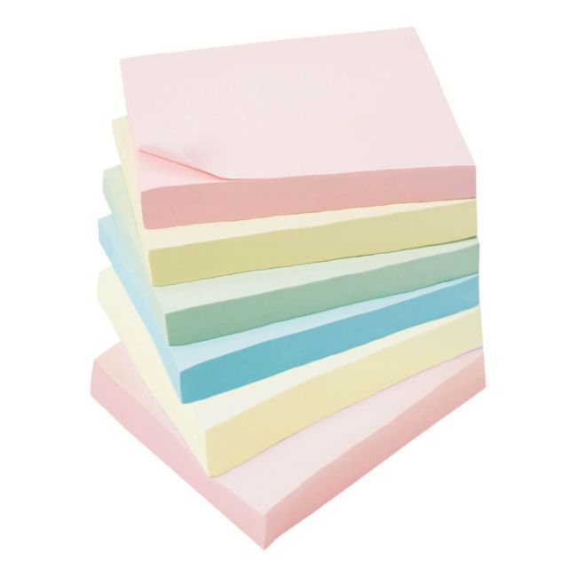 5 Star Sticky Notes Extra Sticky Removable Neon Asst (Pack of 6) 940584 image 2