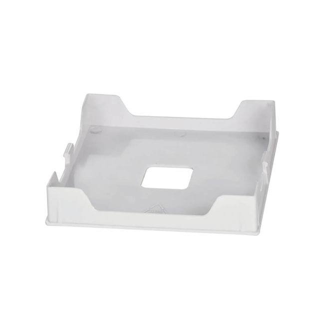 Devon Cube Tissue Box Holder Black (Pack of 6) 4621 image 3