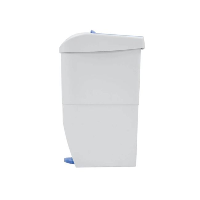 Sanitary Bin Pedal Operated 20 Litre White/Blue WR-FQ-1003 image 4