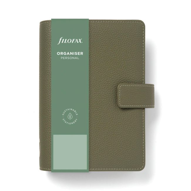 Filofax Camden Personal Organiser Olive 26-022407 image 1