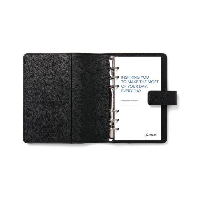 Filofax Camden Personal Organiser Black 26-022403 image 2