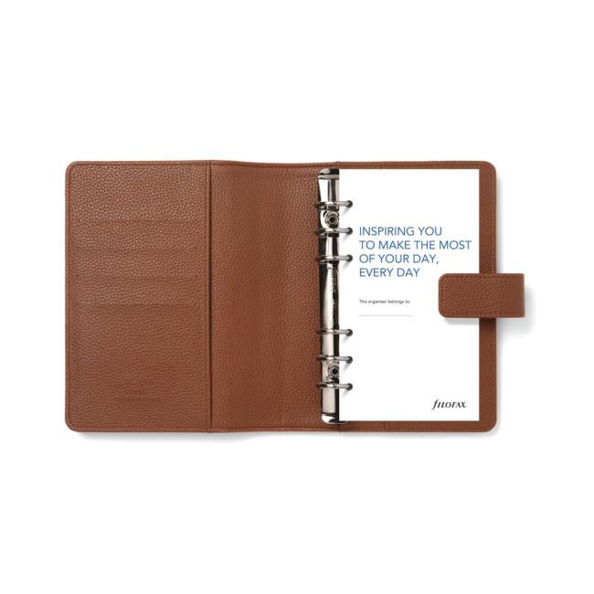 Filofax Camden Personal Organiser Mocha 26-022405 image 2