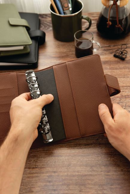 Filofax Camden Personal Organiser Mocha 26-022405 image 3