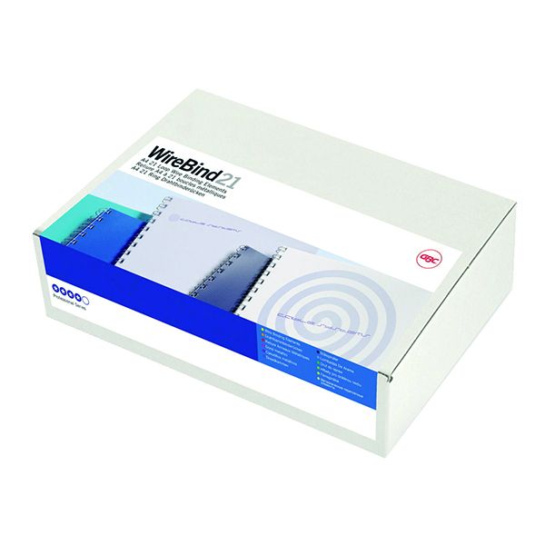 GBC A4 6MM Binding Wire BLK IB165023 image