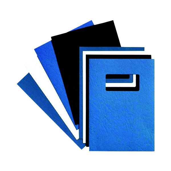 GBC LeatherGrain A4 Bind Cvr 250gsm image