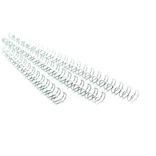 GBC 8mm A4 Bind Wires Silver Pk100 image