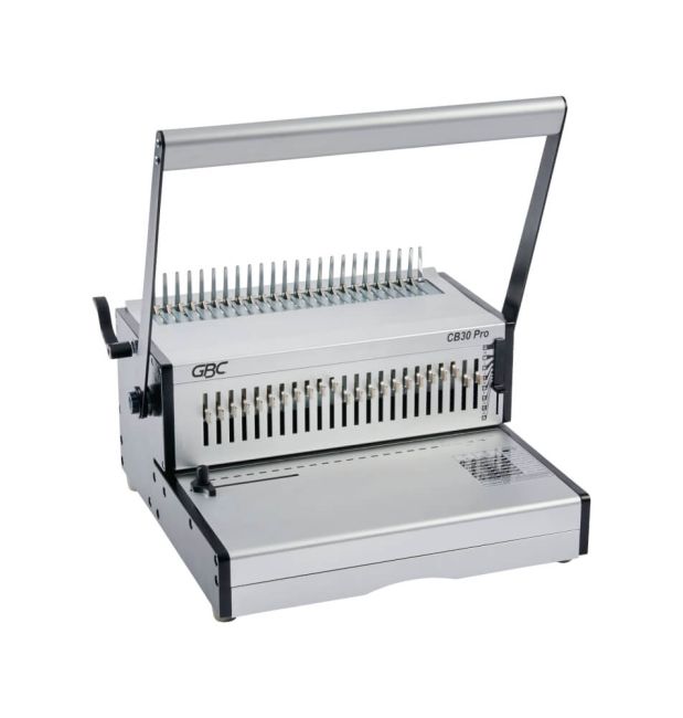 GBC CB30 Pro Manual Comb Binding Machine Silver 4410044 image 6