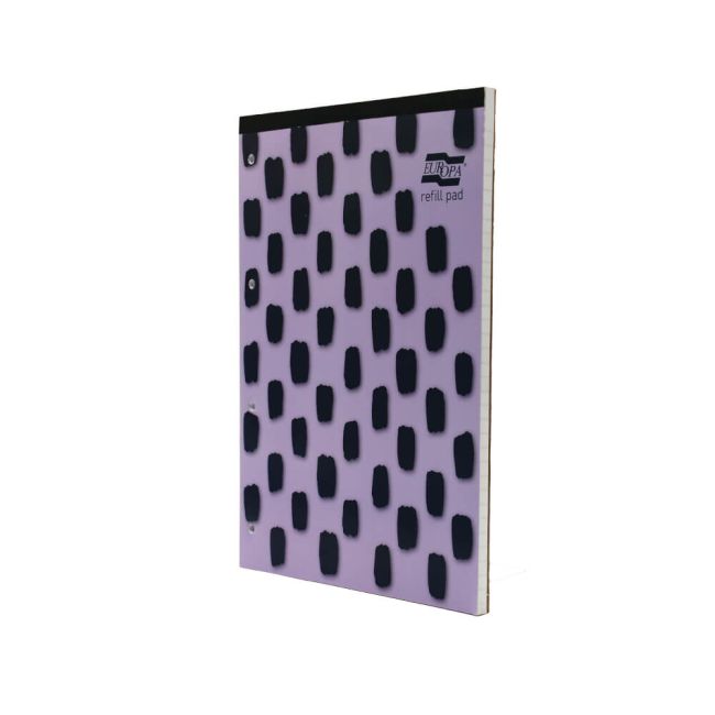 Europa Splash Refill Pad 140 Pages A4 Purple (Pack of 6) EU1510Z image 1