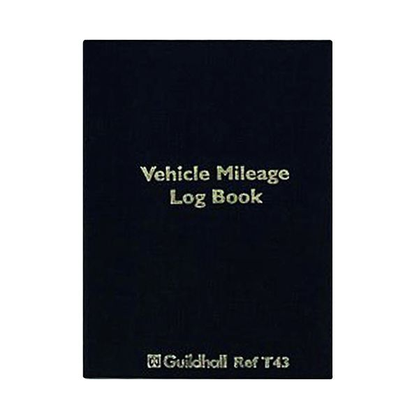 Guildhl Vhcle Mileage Log Blk Wrebnd image