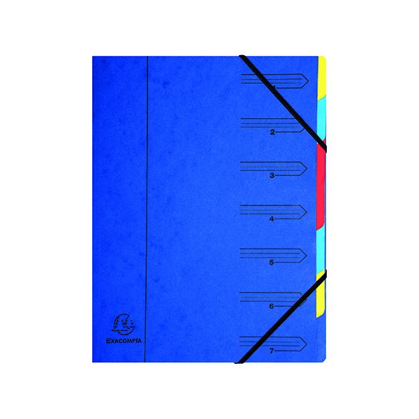 Europa 7 Part Organiser Blue 54072E image