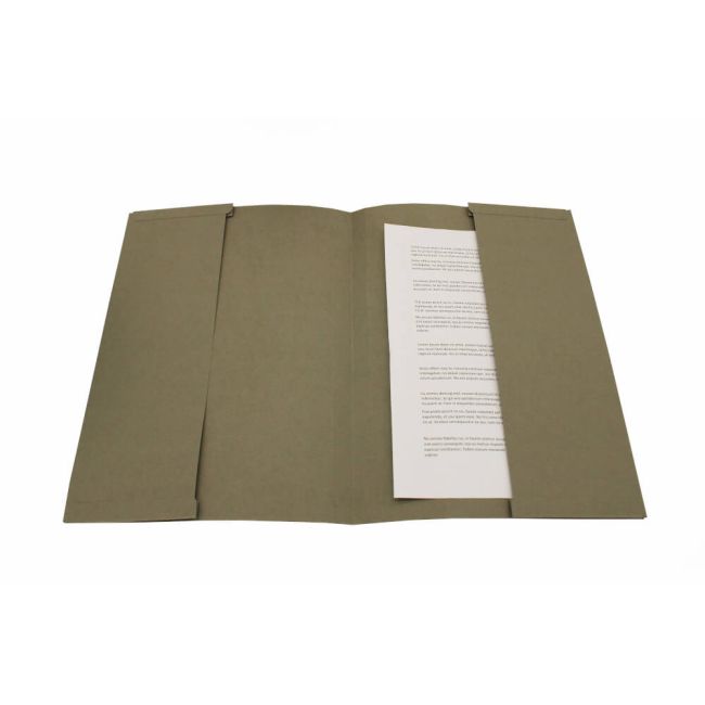 Exacompta Guildhall Double Pocket Wallet 315gsm Grey A4/Foolscap (Pack of 25) 218-GRYZ image 8