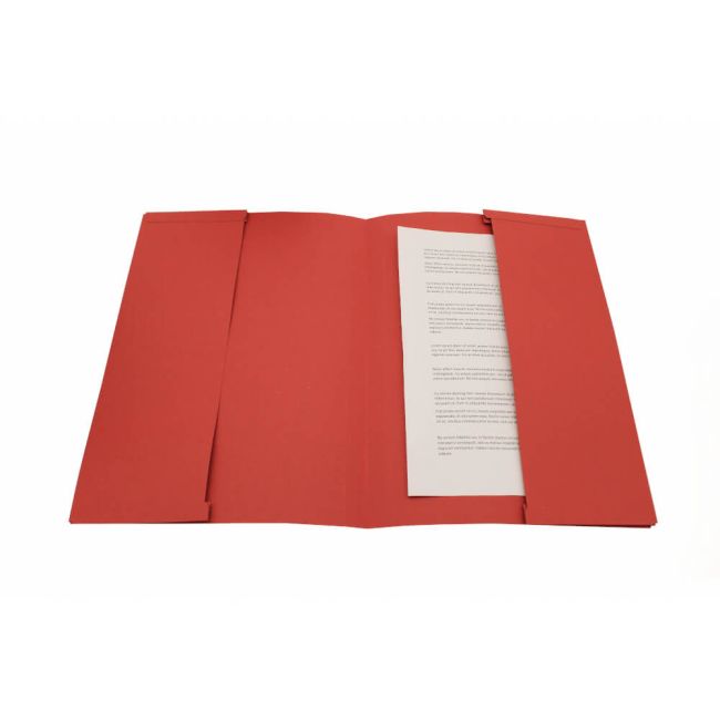 Exacompta Guildhall Double Pocket Wallet 315gsm Red A4/Foolscap (Pack of 25) 218-REDZ image 8