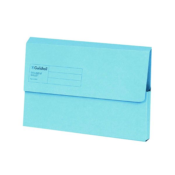 Guildhall Doc Wallet Blue Angel Blue image