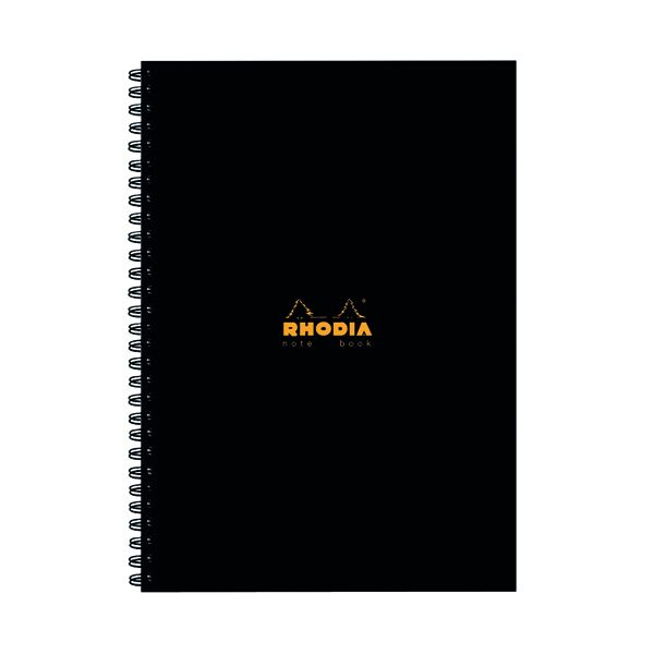 Rhodia Busi Book A4 Wbnd Hb Nbk Blk image