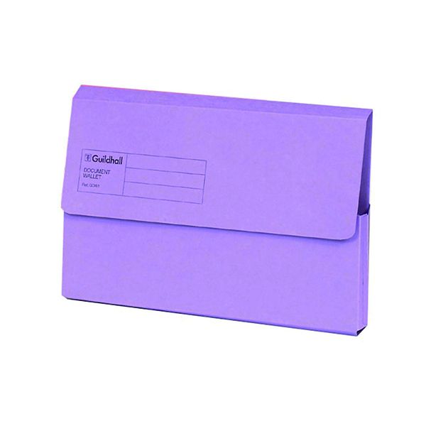 Guildhall Doc Wallets Fc Violet Pk50 image