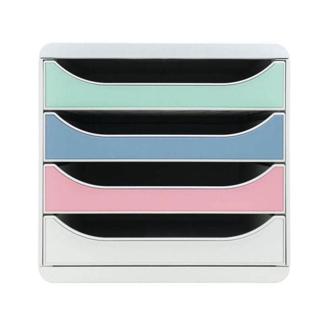 Exacompta Autentik Big Box Drawer Set Assorted 310303D image 1