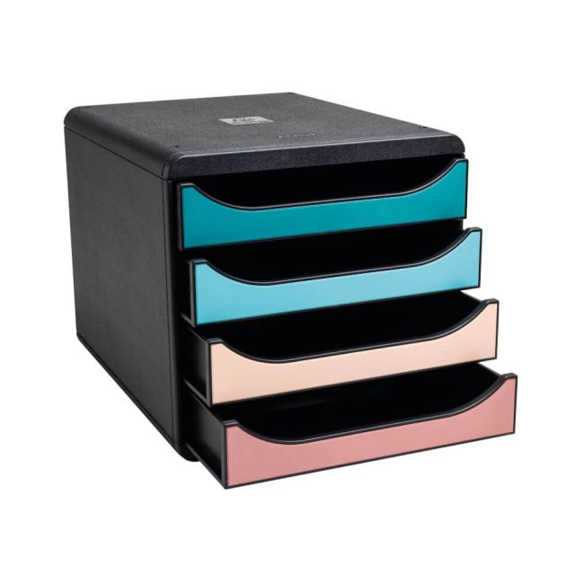 Exacompta Skandi Big Box Recycled 4 Drawer Set Assorted 310606D image 5