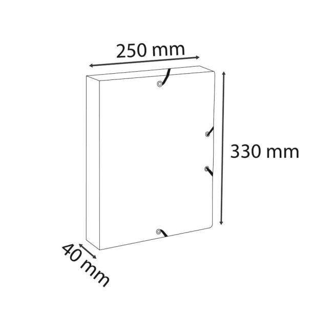 Exacompta Autentik Filing Box 40mm Spine A4 Assorted 59339E image 8