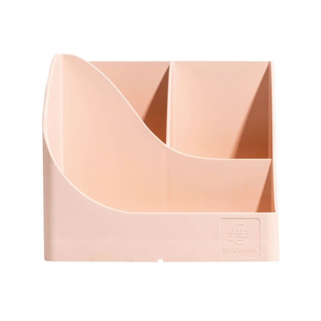 Exacompta Skandi Recycled Plastic PenWave Pen Pot Nude 69531D image 2